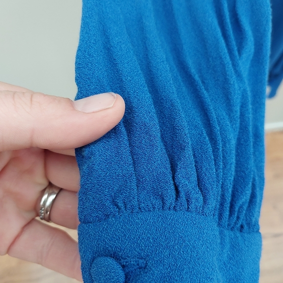 Blue Equipment Dress, S - Picture 5 of 8